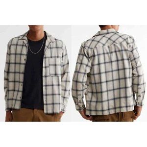 Urban Outfitters Standard/Cloth Men's Plaid Flannel Long Sleeve Shirt Medium NWT